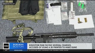 Kingston man accused of using 3D printer to make ghost guns held for dangerousness hearing [upl. by Parthen]