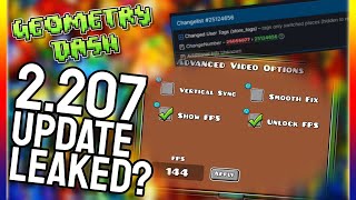 Geometry Dash Just Got a SECRET UPDATE [upl. by Katherina11]