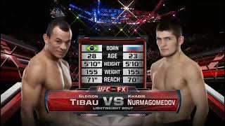 Khabib Nurmagomedov vs Gleison Tibau UFC 148 FULL FIGHT CHAMPIONSHIP [upl. by Ylam]