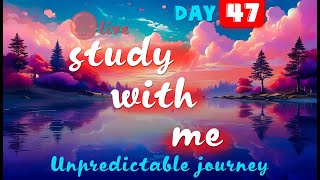 🔴LIVE 12 Hours Study Marathon  DAY 47  Let’s Stay Productive Togetherquot [upl. by Cleopatra]