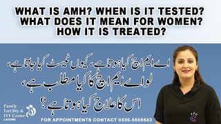 What is AMH When is it tested What does it mean for women How it is treated in Urdu  Hindi [upl. by Solly]