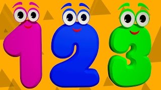 Number Song  Learn Numbers  Preschool Videos [upl. by Volding]