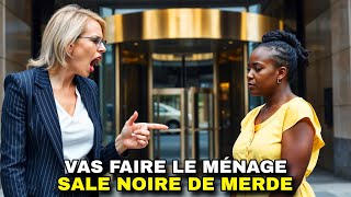 Une femme daffaires noire est prise pour une femme de ménage ce quelle a fait a choqué les USA [upl. by Ninetta891]