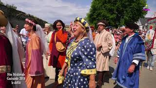 Fête Médiévale de Guérande le défilé 2018 [upl. by Yllen]