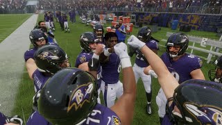 Madden 25 RAIN GAMEPLAY Ravens vs 49ers [upl. by Lednar]