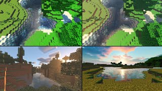 MCPE 119 TOP 4 SHADERS REALISTAS PARA MINECRAFT PE 118  ULTRA GRAPHICS [upl. by Enovahs]