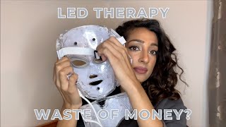 DERMALIGHT LED MASK REVIEW amp DEMO  Is It Worth Your Money  Life By Pooja [upl. by Rheta]