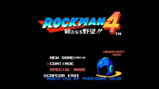 Rockman 4 Minus Infinity  Game Clear Kirby Super Star  Kirbys Triumphant Return [upl. by Rehotsirhc924]