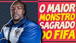 Ele é o MAIOR MITO DO FIFA mesmo sendo um PÉSSIMO jogador  História de Adebayo Akinfenwa [upl. by Yetah525]