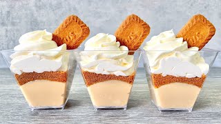 New Lotus Biscoff Dessert cups recipe Easy and Yummy no bake dessert [upl. by Durante962]