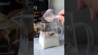 Easy Chocolate Caramel Iced Latte Recipe 🍫 [upl. by Gittel]