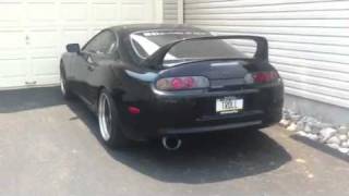 Supra Cold Start  GSC S1 Cams 67mm Turbo HKS Ti 4quot Exhau [upl. by Ijies18]