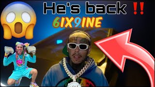 6ix9ine  WASSUP  Official Music Video Reaction [upl. by Leyameg]