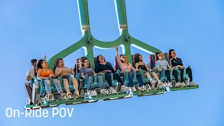 Rush at Thorpe Park  POV  4K  2023 [upl. by Figge]