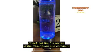 Review ionBottles®  Original Rechargeable Portable Glass Hydrogen Water Generator Bottle with PEM a [upl. by Terb]