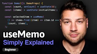 Learn React Hooks useMemo  Simply Explained [upl. by Nabru]