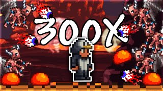 Master Mode Terraria with 300x Spawn Rates is Impossible [upl. by Dyanna]