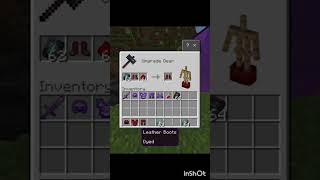 Making Deadpool armour trim in Minecraft shorts viralshorts minecraft [upl. by Leeann186]