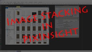 Image Stacking in PixInsight [upl. by Leonelle290]