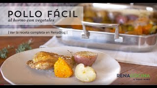 Pollo fácil al horno con vegetales [upl. by Prober]