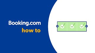 How to manage availability  Bookingcom [upl. by Quiteris198]