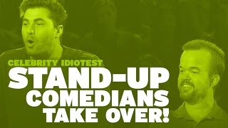 Idiotest Celebrity Comedians 2  ALL NEW THUR [upl. by Sallyann]