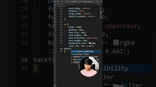 34100 Tricks Background Blur Effect in CSS  HTML CSS JS Animation and Effects webdevelopment [upl. by Levina]