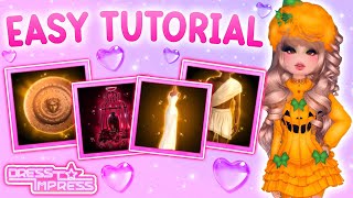 EASY HOW TO COMPLETE ALL LANA QUESTS IN THE HALLOWEEN UPDATE  DRESS TO IMPRESS UPDATE  ROBLOX [upl. by Berck]