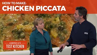 How to Make Lemony Chicken Piccata [upl. by Redliw696]