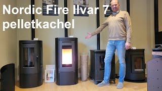 Pelletkachel Nordic Fire Ilvar 7 instructies en aansteken [upl. by Aseretairam]