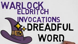 Eldritch Invocation 12 Dreadful Word 5e [upl. by Bakki]