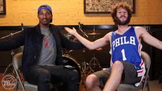 Originals l Lil Dicky Sings 76ers Theme Song [upl. by Reivazx]