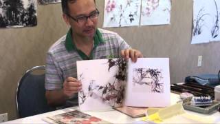 Lesson 18 Trailer Painting Flower and Birds in Mogu quotBonelessquot Style with Henry Li [upl. by Petigny]