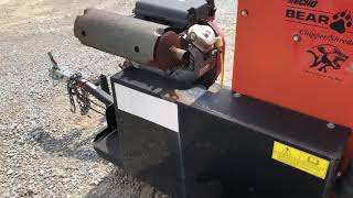 Lot 17 Echo Bearcat SC5614 Chipper Shredder operating [upl. by Otrebogir]