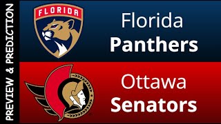 Florida Panthers vs Ottawa Senators Preview amp Prediction [upl. by Laddy890]