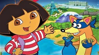 Dora The Explorer World Adventure 2006 PC  Videogame Longplay [upl. by Dutch]