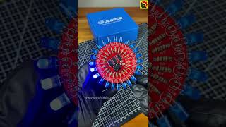 LED ring chaser with ATtiny85 Microcontroller jlcpcb pcb srituhobby srituhobby [upl. by Sik]