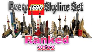 Every LEGO Architecture Skyline Set Ranked amp Reviewed 2022 [upl. by Slavic]