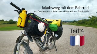 Jakobsweg mit dem Fahrrad Teil 4  von Conques nach StJeanPietdePort  Frankreich  Camino [upl. by Lashoh]