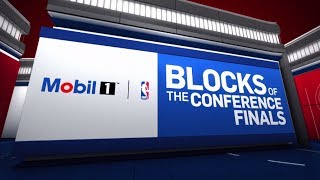 Top 10 Blocks of the Conference Finals  2017 NBA Playoffs [upl. by Nedgo]