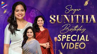 Singer Sunitha Birthday Special Video  Happy Birthday Singer Sunitha  HBD Singer Sunitha  TFN [upl. by Winfield]