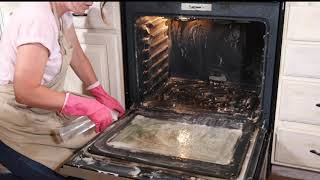 Clean an Oven with Baking Soda and Vinegar  A Secret Weapon for Stains [upl. by Donavon]