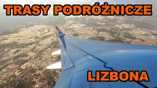 Lizbona z lotu ptaka podczas zachodu słońca marzec 2024r [upl. by Lletnohs833]