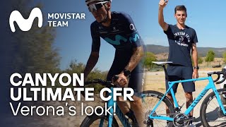 A pros look at the Movistar Teams Canyon Ultimate CFR  Carlos Verona  2022 [upl. by Ahsed]