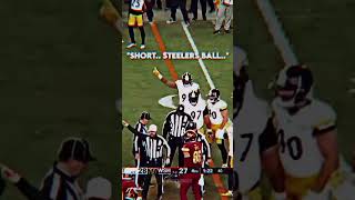 CRAZY ending in Steeler vs Commanders steelernation [upl. by Ab]