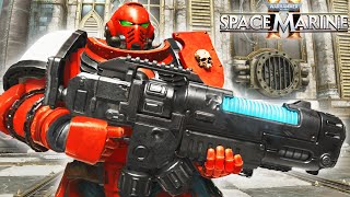 PLASMA INCINERATOR GAMEPLAY Blood Ravens Tactical vs Tyranids  Warhammer 40k Space Marine 2 [upl. by Annij]