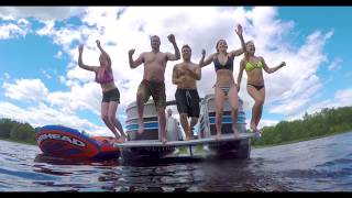 Legend Boats Pontoon Video Highlight [upl. by Nerej]