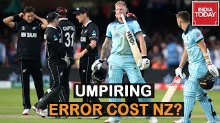 England Vs NZ World Cup Final  Did The Umpires Get The Overthrow Rule Wrong [upl. by Ahtnammas]