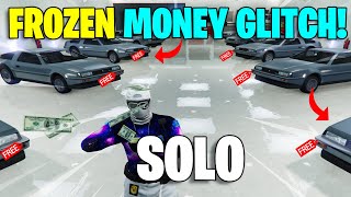 MAKE MILLIONS DOING THIS SOLO FROZEN MONEY GLITCH IN GTA 5 ONLINE [upl. by Hsur]