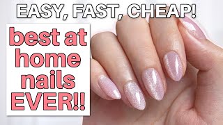 These New DIY AtHome Nails CHANGE THE GAME 💅 Never go to the nail salon again [upl. by Rolando662]